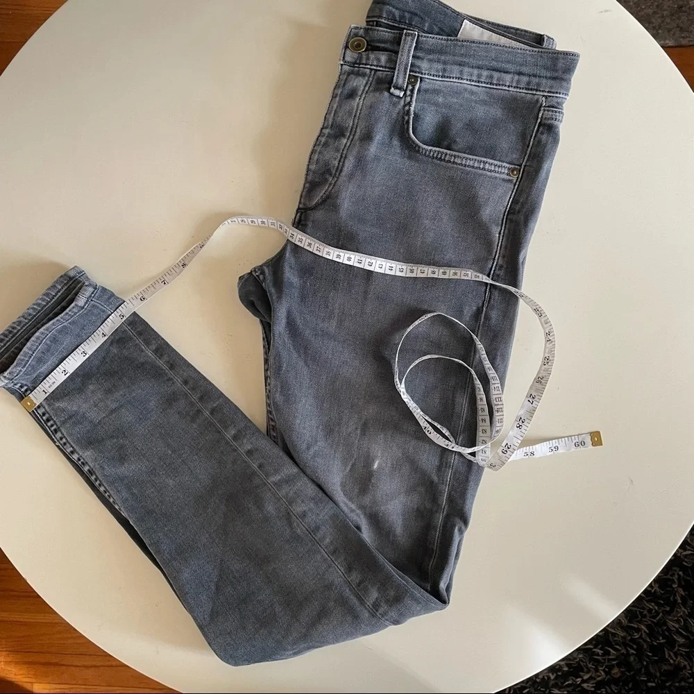 Rag & Bone Men’s Fit 1 Skinny Jean in Minna Gray 30x30